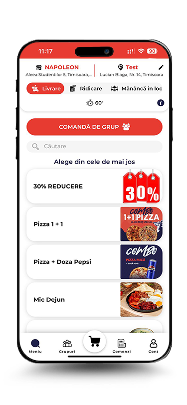 Napoleon app screenshot